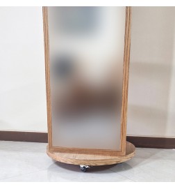 آینه ایستاده دوطرفه چوبی طرح ماهورا