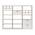 Simple model versatile shelves